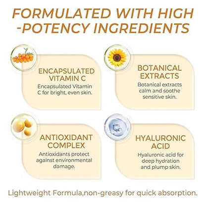 Tiefenwirksame Vitamin-C-Feuchtigkeitscreme – Antioxidativer Schutz und Feuchtigkeitsversorgung