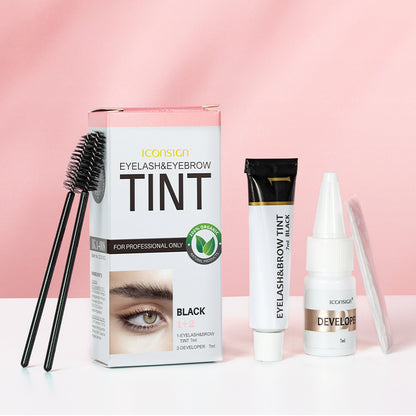 ICONSIGN Wimpern Augenbrauen Färben Tönung Kit Brauen Laminierung Mascara Lift Färbung Tattoo Färben Augen Make-Up Werkzeuge