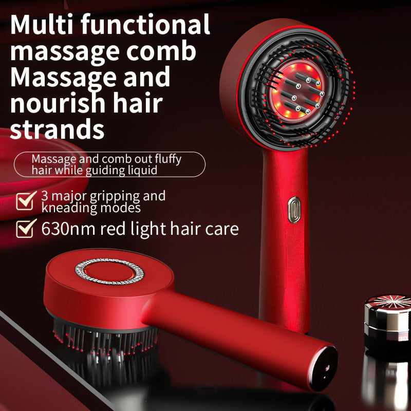 Scalp Care Massage Activating Collaterals Hair Care Massage Comb Liquid Guide Hair Growth Device